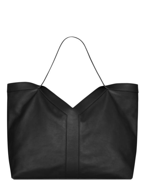 26SS 생로랑 Y 토트 그레인드 레더 820672AAEIF 1000 Black - SAINT LAURENT