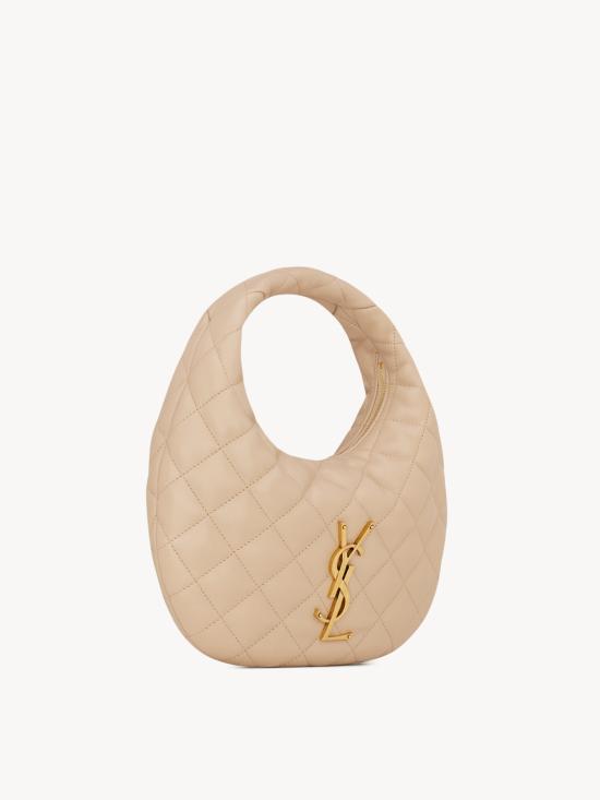 26SS 생로랑 이카리노 퀼티드 나파 토트백 851689AAANG 2721 Beige - SAINT LAURENT