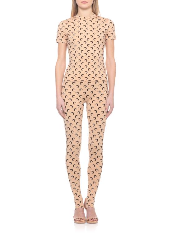 26SS 마린세르 반팔 티셔츠 UTS001A CJER0001TA10 Beige - MARINE SERRE