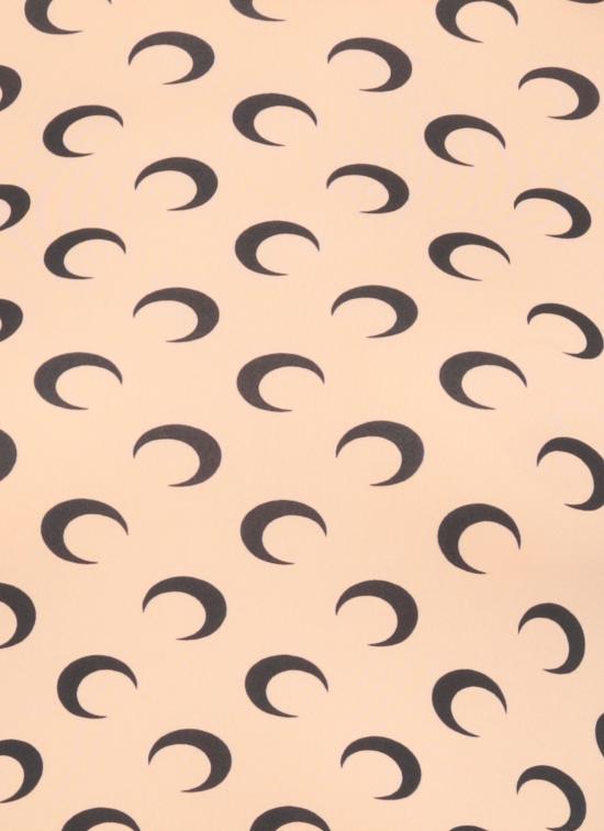 26SS 마린세르 크레센트 문 프린트 긴팔 티셔츠 WTS006A CJER0001TA10 Beige - MARINE SERRE