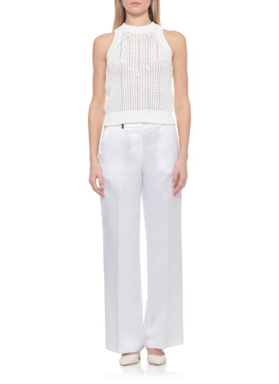 26SS 페세리코 민소매 티셔츠 A98210F03R 09119902 Avorio - PESERICO