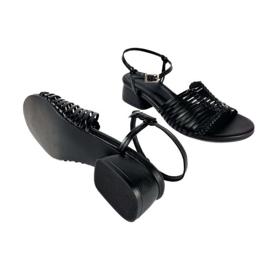  프레다 살바도르 샌들 주디 우븐 블록 힐 - FREDA SALVADOR