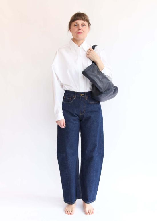  Dopple & Scent 블라우스 도플앤센트 돌먼 셔츠