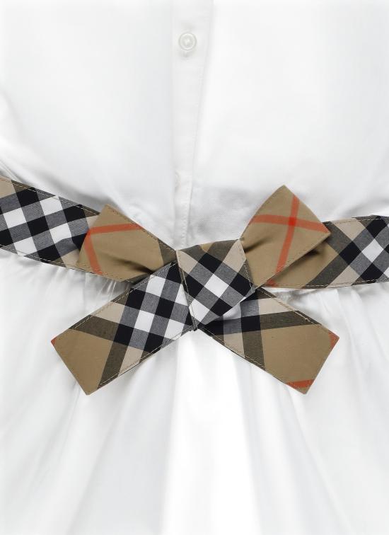 26SS [키즈] 버버리 원피스 8117162 KG2 JUILIET CHK TUA1464 White - BURBERRY