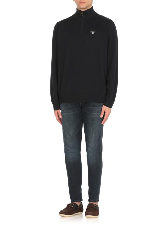 26SS 바버 스웨터 MKN1642 MKNNY91 Blue - BARBOUR