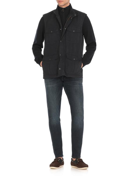 26SS 바버 스웨터 MKN1642 MKNNY91 Blue - BARBOUR