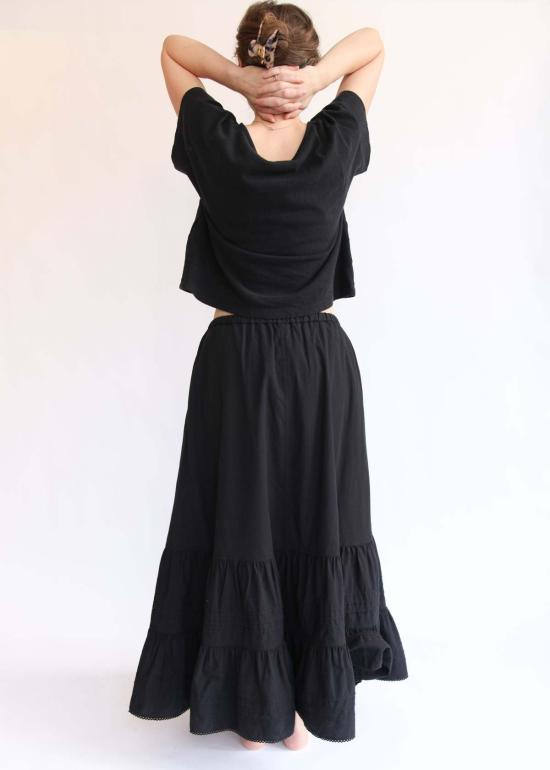  Dopple & Scent 롱 스커트 도플 & 센트 턱 개더드 스커트 - OTHER BRANDS