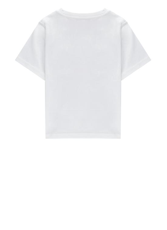 26SS [키즈] 버버리 티셔츠 8117319 KG5 CEDAR STAMP EKDA1464 White - BURBERRY