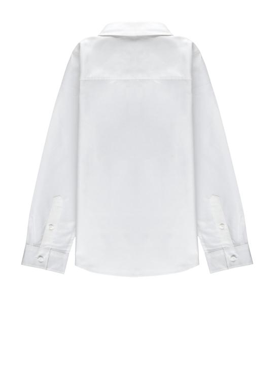 26SS [키즈] 버버리 셔츠 8117168 KB5 OWEN LS CHK TUA1464 White - BURBERRY