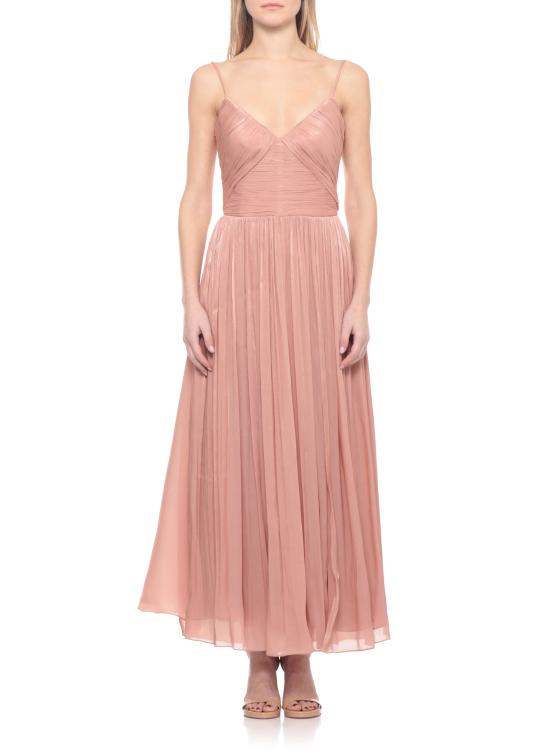 26SS 코스타렐로스 미디 원피스 PS2617 POUDRE Pink - COSTARELLOS