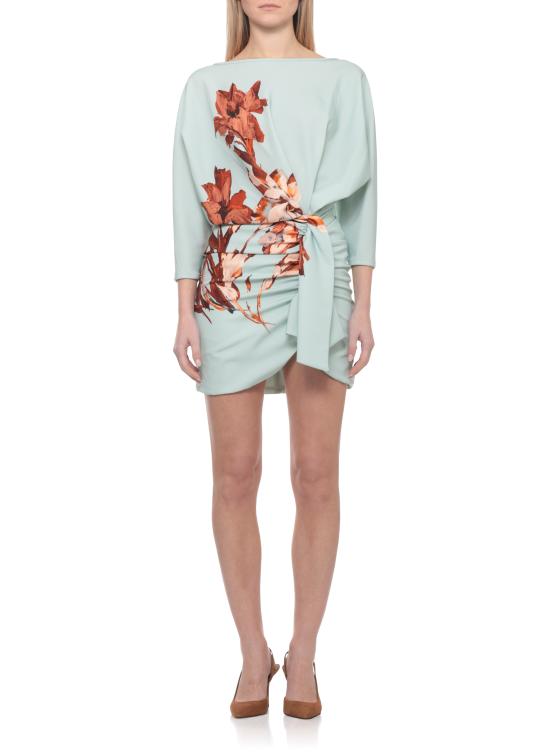 26SS 코스타렐로스 미디 원피스 PS2658 AQUA BROWN Green - COSTARELLOS