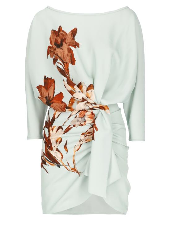 26SS 코스타렐로스 미디 원피스 PS2658 AQUA BROWN Green