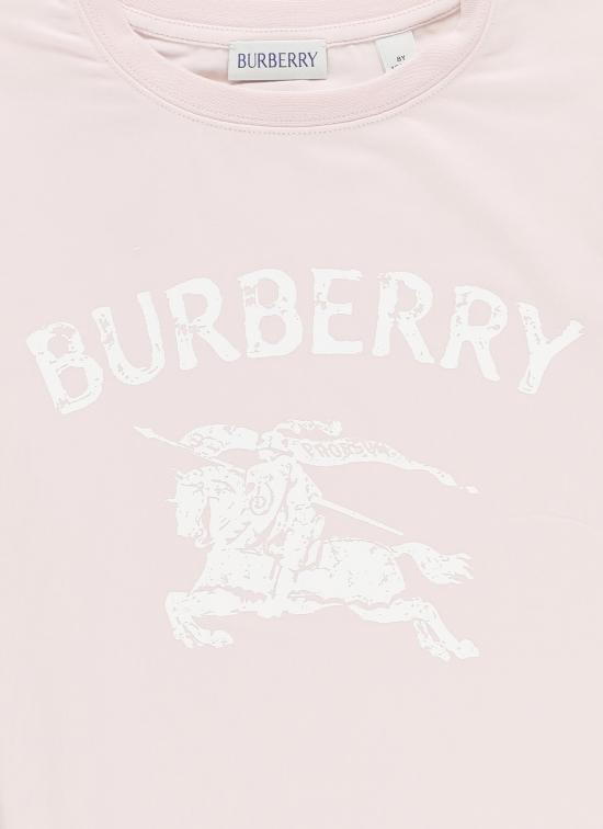 26SS [키즈] 버버리 티셔츠 8117800 KG5 CEDAR STAMP EKDA1439 Pink - BURBERRY