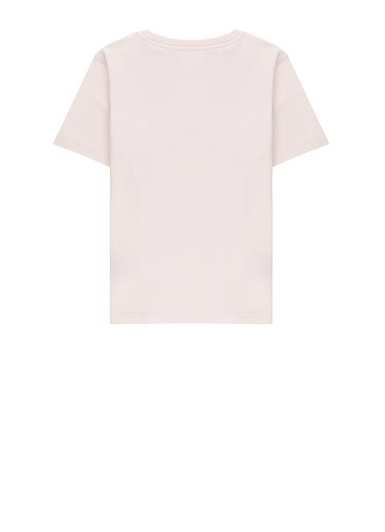 26SS [키즈] 버버리 티셔츠 8117800 KG5 CEDAR STAMP EKDA1439 Pink - BURBERRY