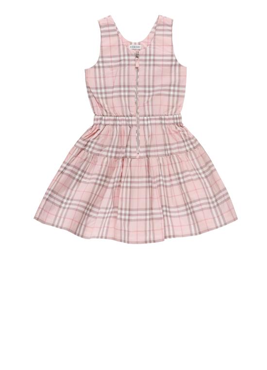 26SS [키즈] 버버리 원피스 8121143 KG2 RAVEN CHKC4171 Pink