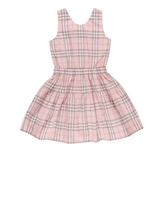 26SS [키즈] 버버리 원피스 8121143 KG2 RAVEN CHKC4171 Pink - BURBERRY