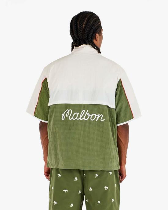  말본 자켓 골프 토리 파인스 윈드셔츠 에그렛 - MALBON