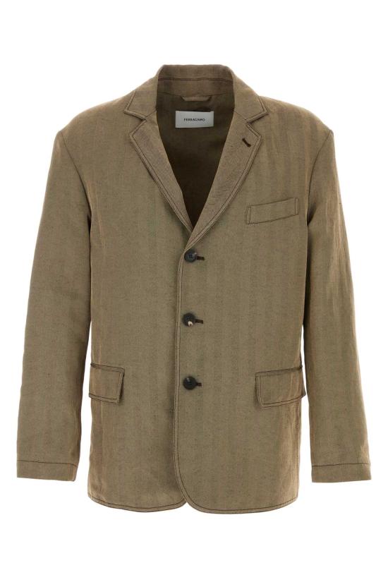 26SS 살바토레 페라가모 아우터 145443793134 EXPRESSOSAFARI Stripped