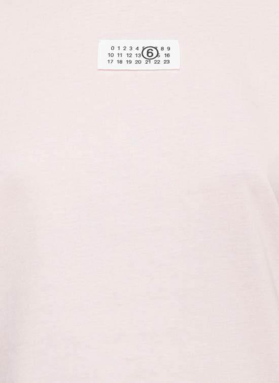 26SS MM6 메종마르지엘라 반팔 티셔츠 S52GC0326 M20170231 Pink - MM6 MAISON MARGIELA