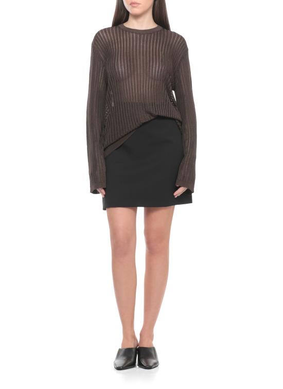 26SS 루루 드 세종 스웨터 HEDORA BROWN Brown - LOULOU DE SAISON