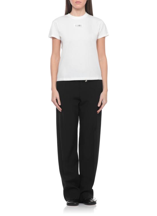 26SS MM6 메종마르지엘라 뉴메릭 코튼 저지 티셔츠 S52GC0327 M20170101 White - MM6 MAISON MARGIELA