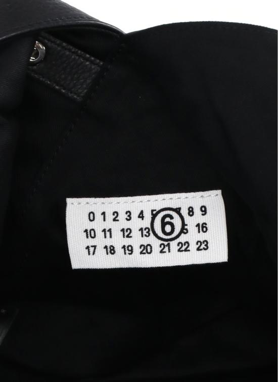 26SS MM6 메종마르지엘라 주얼 핸들 재패니즈 백 그레인 레더 SB6WD0043 P7255T8013 Black - MM6 MAISON MARGIELA