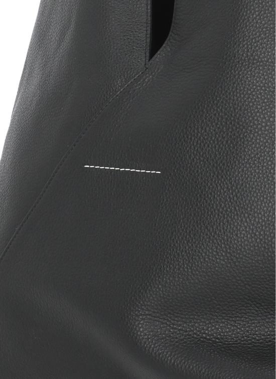 26SS MM6 메종마르지엘라 주얼 핸들 재패니즈 백 그레인 레더 SB6WD0043 P7255T8013 Black - MM6 MAISON MARGIELA