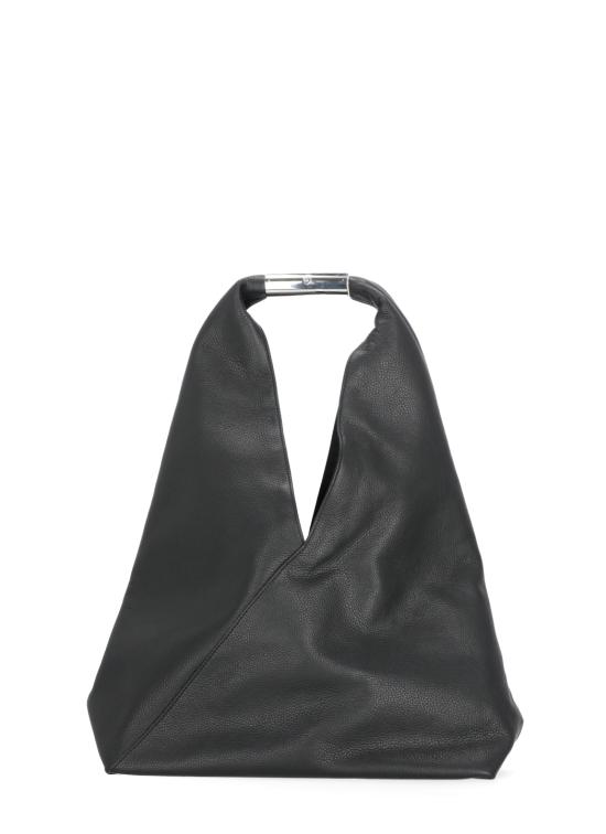 26SS MM6 메종마르지엘라 주얼 핸들 재패니즈 백 그레인 레더 SB6WD0043 P7255T8013 Black