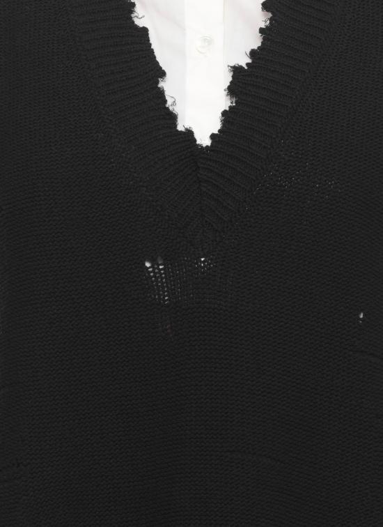 26SS MM6 메종마르지엘라 미디 원피스 S52DA0076 M13220900 Black - MM6 MAISON MARGIELA