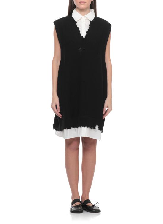 26SS MM6 메종마르지엘라 미디 원피스 S52DA0076 M13220900 Black - MM6 MAISON MARGIELA