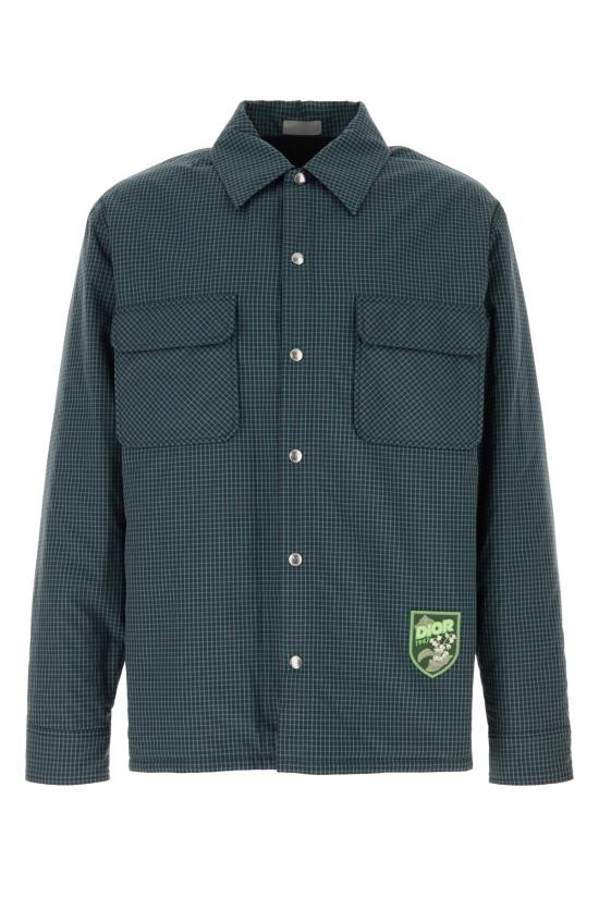 26SS 디올 긴팔 셔츠 613C519A3064 571 BLEU