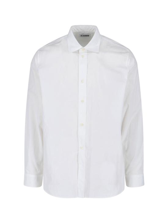 26SS 질샌더 긴팔 셔츠 J21DL0266 J45342 100 White