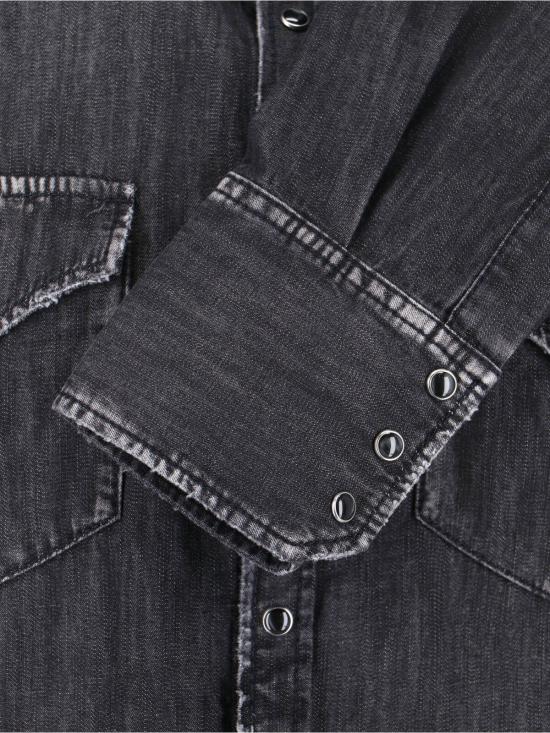 26SS 디스퀘어드2 긴팔 셔츠 S71DM0827 S30826 900 Black - DSQUARED2