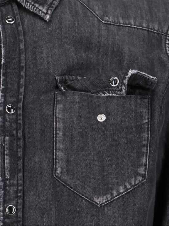 26SS 디스퀘어드2 긴팔 셔츠 S71DM0827 S30826 900 Black - DSQUARED2