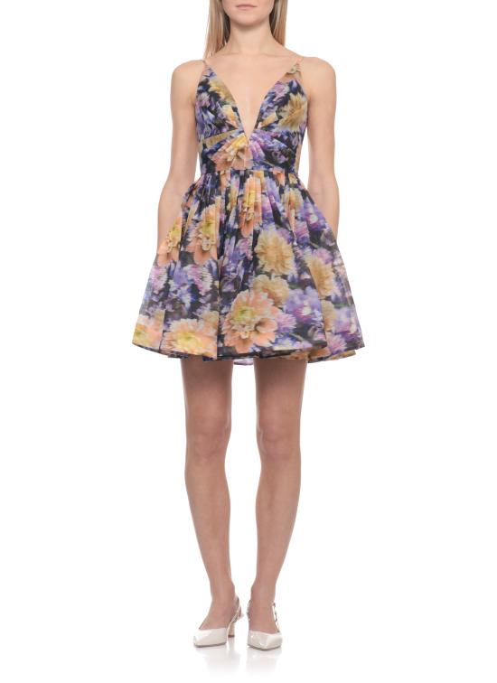 26SS 짐머만 미디 원피스 4398DS261 NVDH MultiColour - ZIMMERMANN