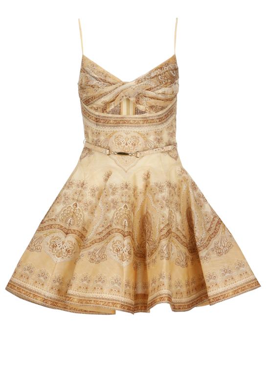 26SS 짐머만 미디 원피스 5175DS261 TPPA Brown