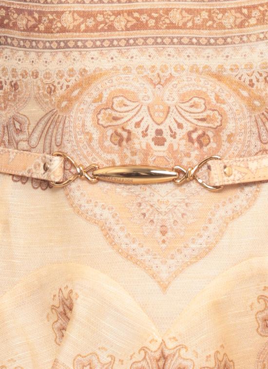 26SS 짐머만 미디 원피스 5175DS261 TPPA Brown - ZIMMERMANN