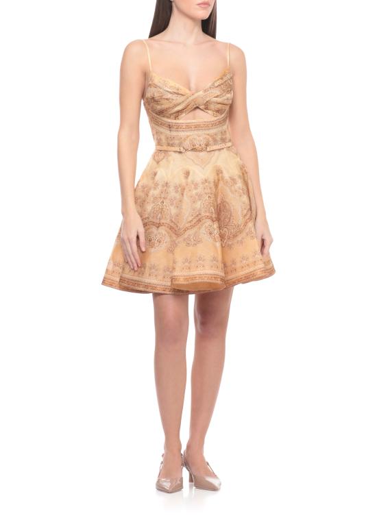 26SS 짐머만 미디 원피스 5175DS261 TPPA Brown - ZIMMERMANN