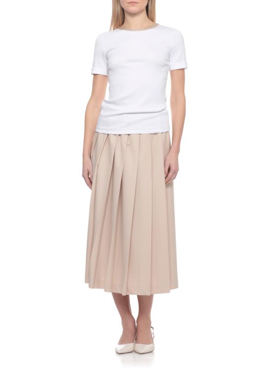 26SS 페세리코 반팔 티셔츠 A06872J0 5669A00A White - PESERICO