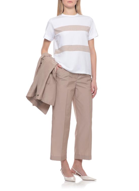 26SS 페세리코 반팔 티셔츠 S06924J0 0070D47D White - PESERICO