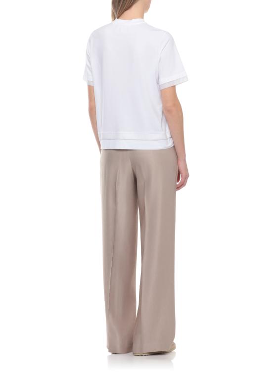 26SS 페세리코 반팔 티셔츠 A06739J0 0070A00A White - PESERICO