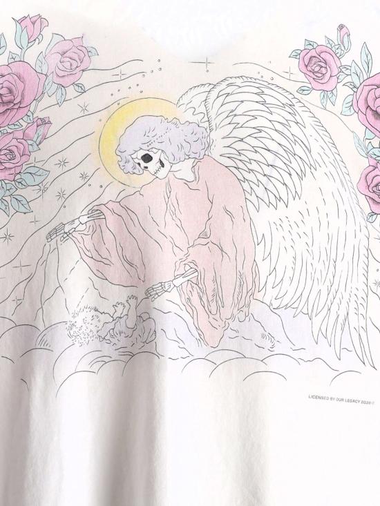 26SS 아워레가시 크루즈 롱슬리브 폴른 엔젤 프린트 M2266CFP FAREWELL PRINT White - OUR LEGACY