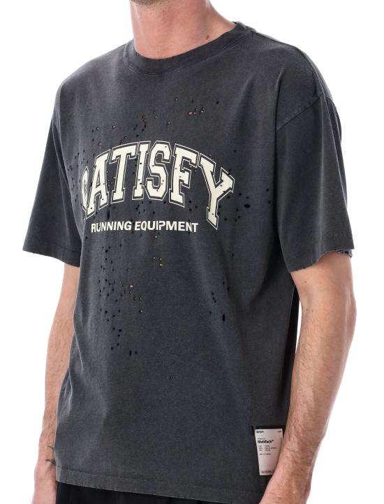 26SS 새티스파이 반팔 티셔츠 11006 00A04 Grey - SATISFY