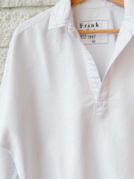  프랭크 앤 에일린 탑 프랭크 & 아일린 팝오버 셔츠  화이트 - FRANK & EILEEN