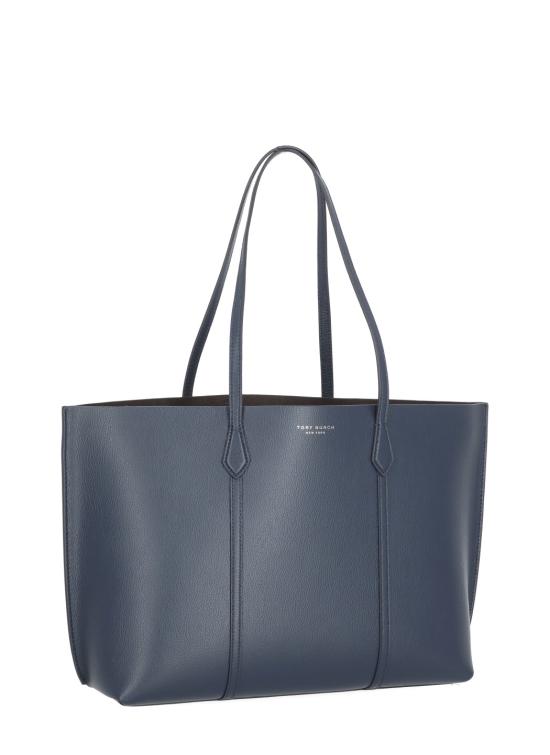 26SS 토리버치 레더 페리 토트백 169476 498 Blue - TORY BURCH