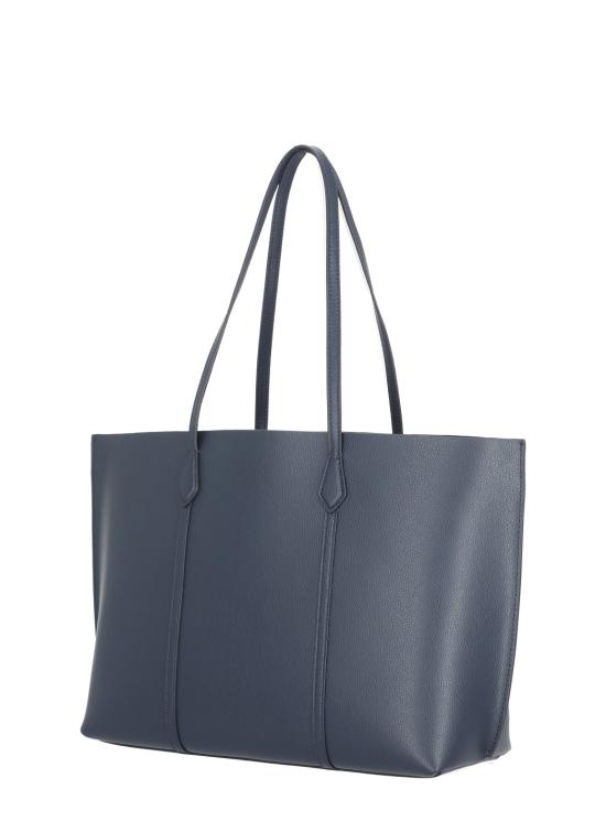 26SS 토리버치 레더 페리 토트백 169476 498 Blue - TORY BURCH