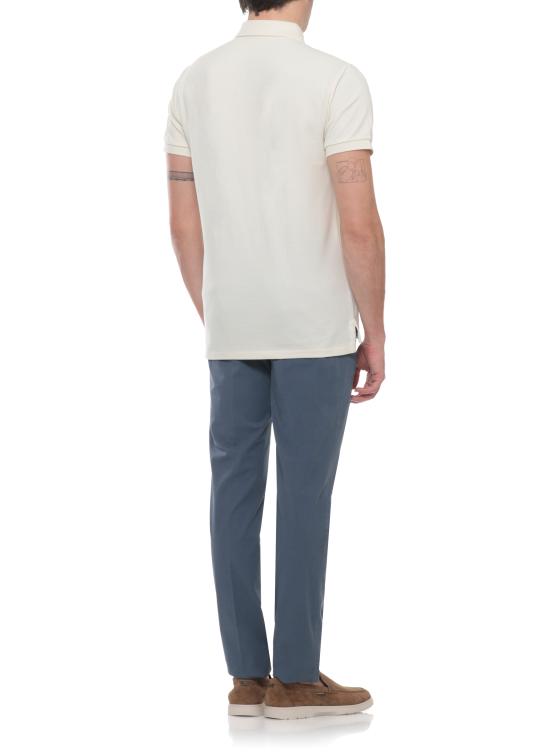 26SS 랄프 로렌 폴로 티셔츠 710536856 417 Avorio - RALPH LAUREN