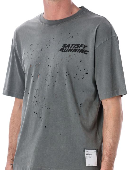 26SS 새티스파이 반팔 티셔츠 11006 01A08 Grey - SATISFY