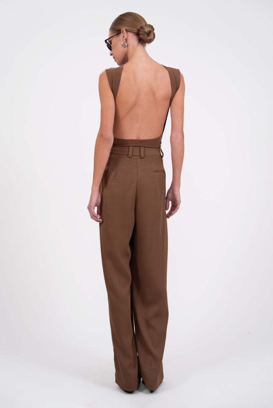  파렌테지 블라우스 베로니카 탑 카멜