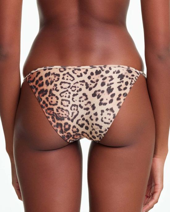  야스민 에슬라미 비키니 수영복 로라 비키니 바텀 레오파드